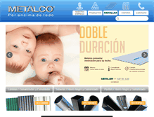 Tablet Screenshot of metalco.net